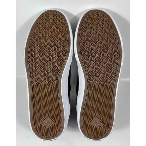 Emerica Pillar Skate Shoes Men’s 9.5 Black / White / Gold (New w/ Box) - Picture 7 of 10